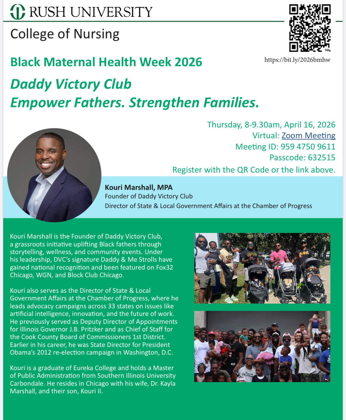 Black Maternal Health Week 2026.