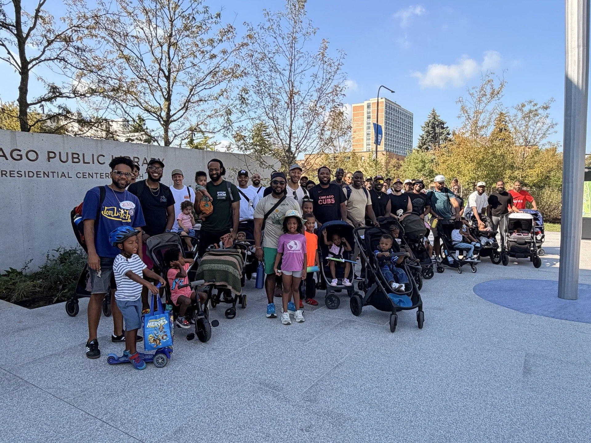 When Dads Show Up: ABC7 Chicago Covers Daddy Victory Club’s Daddy &amp; Me Walk