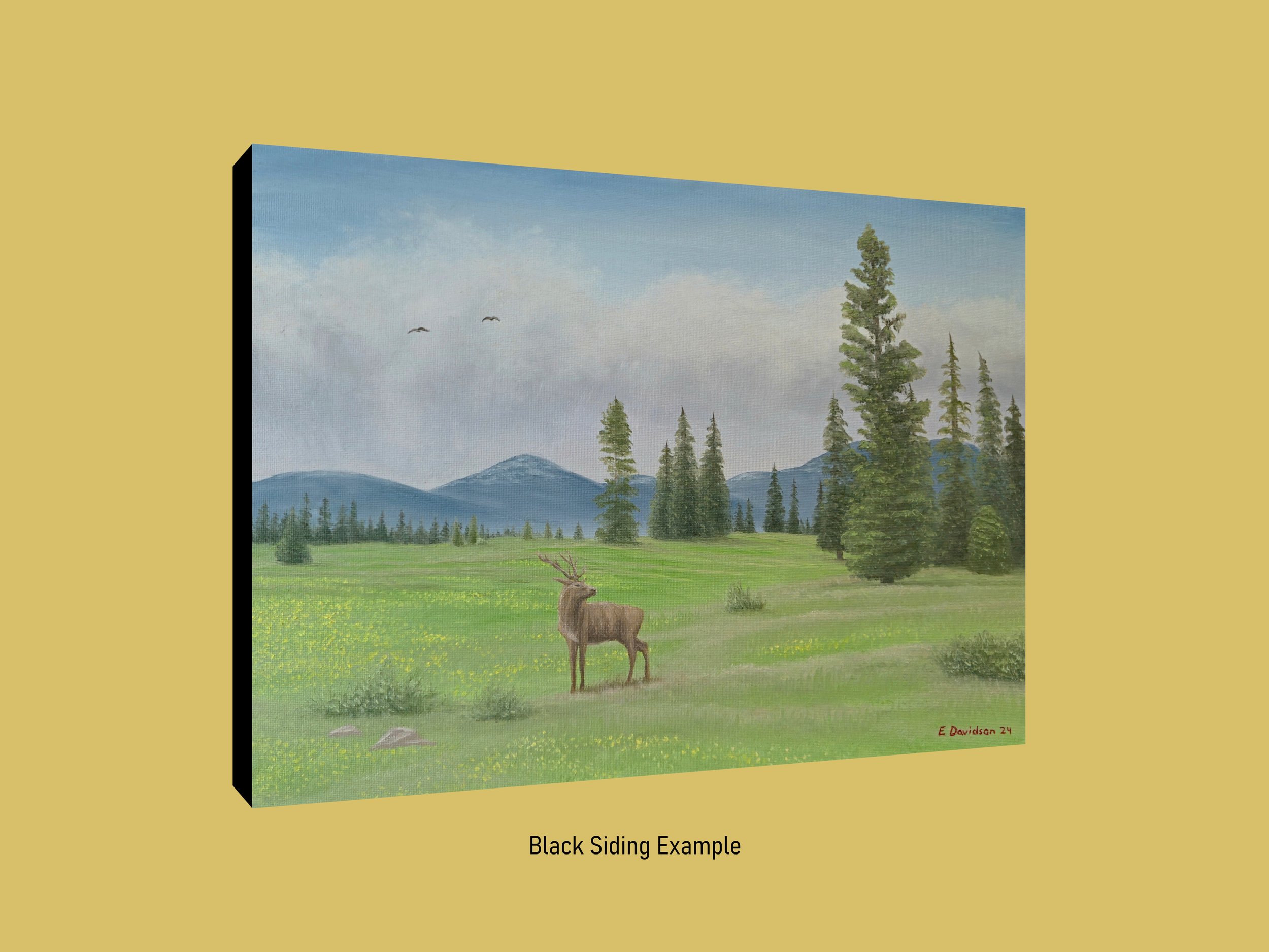 SpringGrazing_BlackCanvasPrintExample.jpg