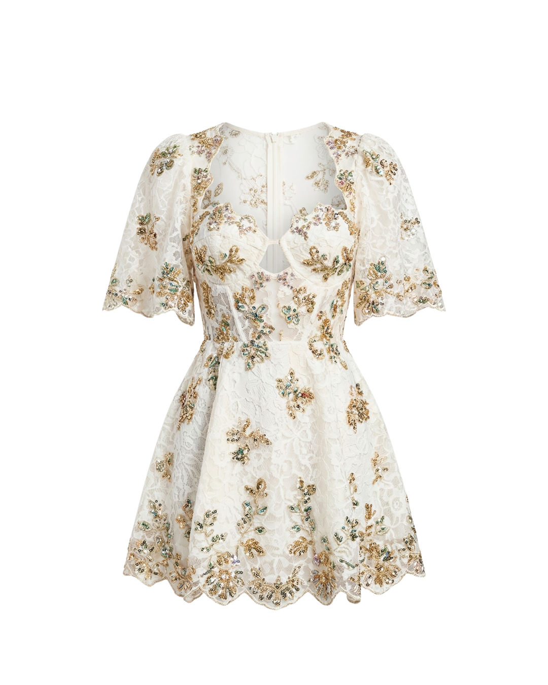 Fleur Organza Mini Dress