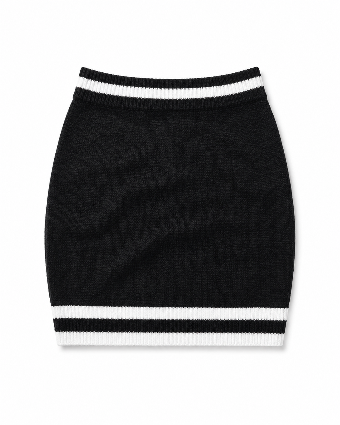 Ritzy Cashmere Skirt (short silver)