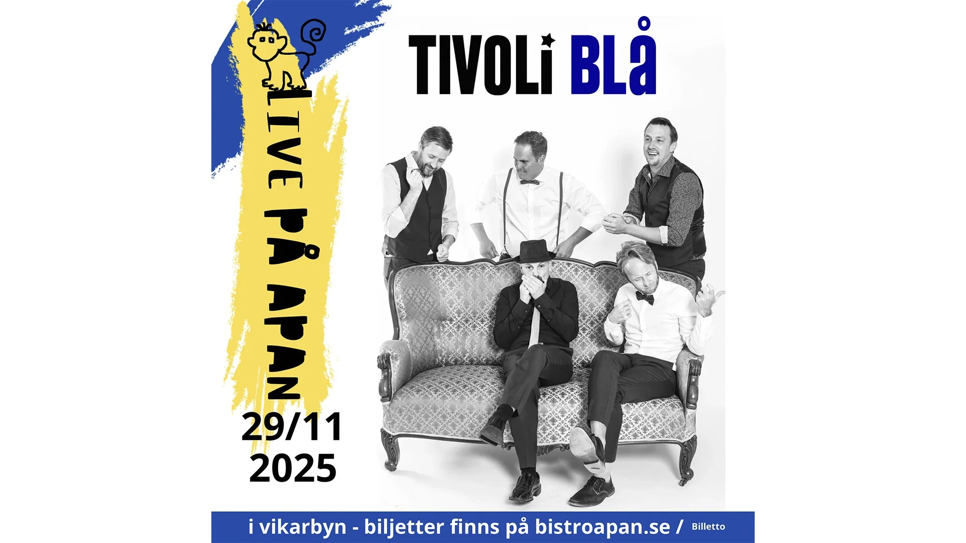 FULLBOKAT Livemusik i Vikarbyn