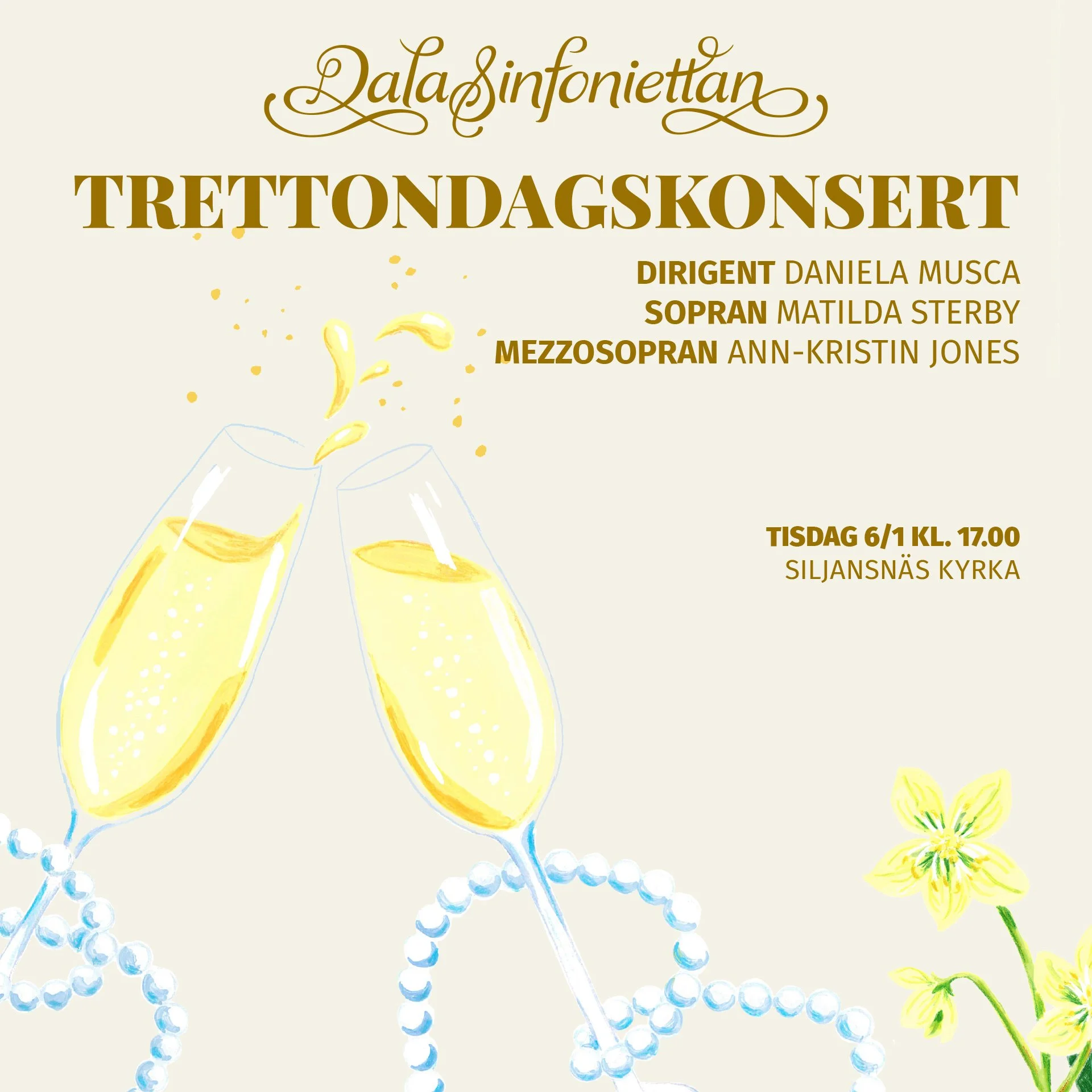 TRETTONDAGSKONSERT i Siljansnäs