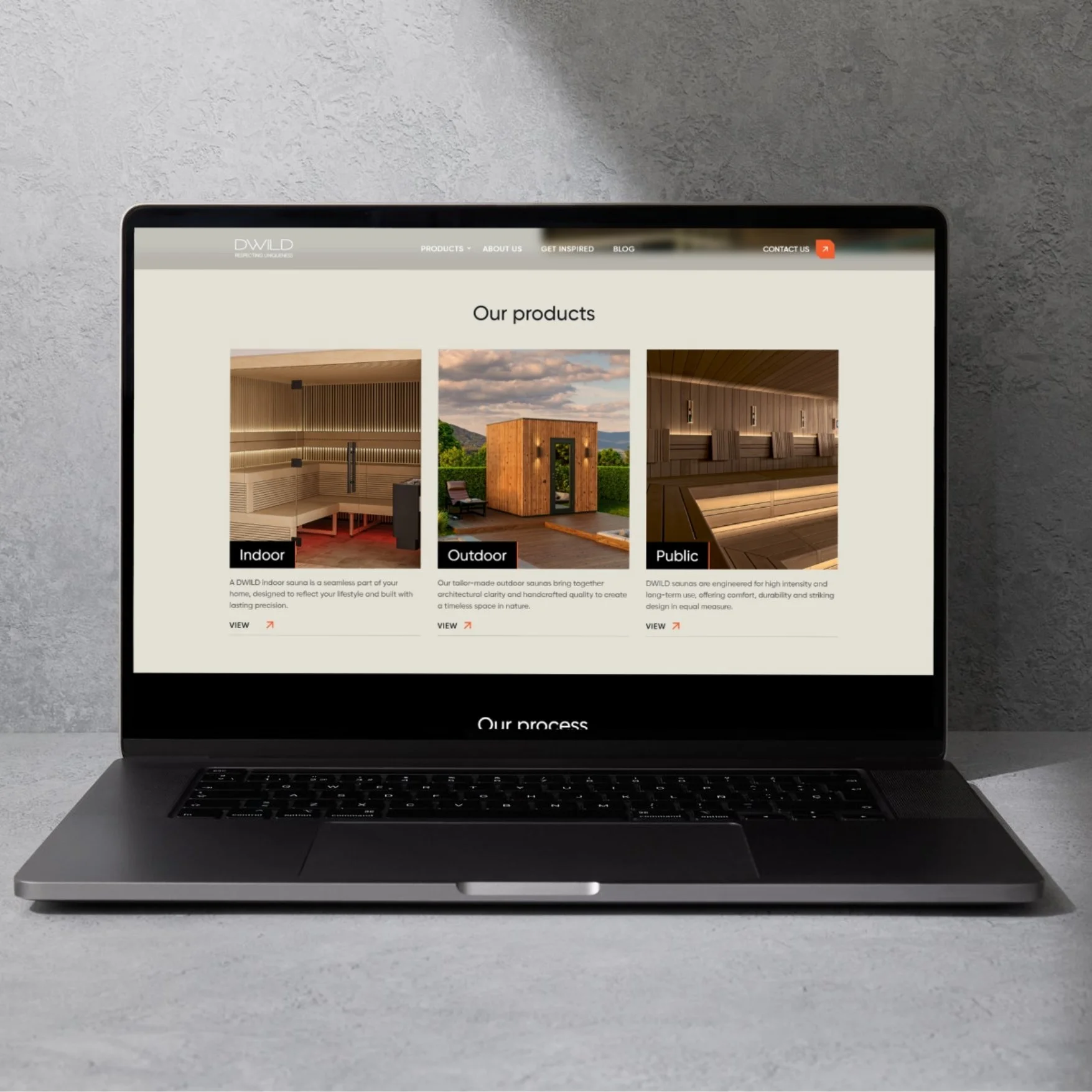 NORDigital, kodulehe loomine