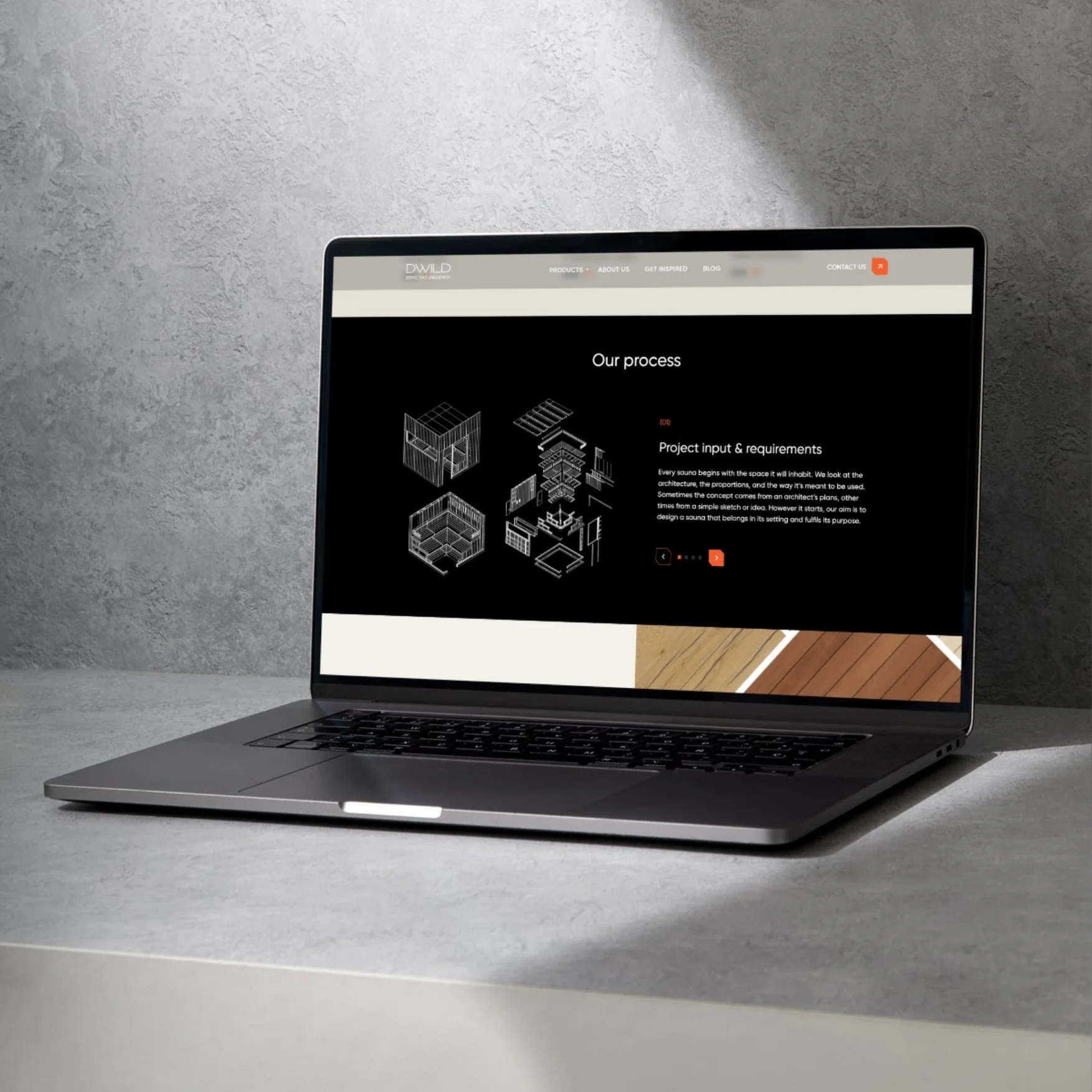 NORDigital, kodulehe loomine