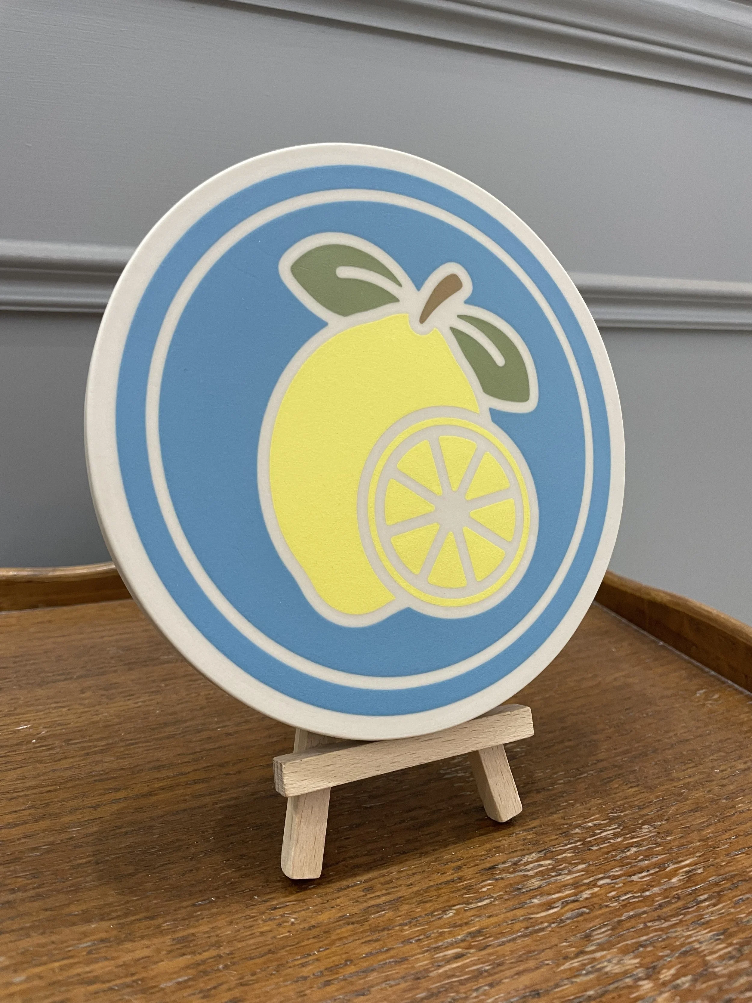 Client Story | A Slice of Sorrento - A Bespoke Encaustic Tile for a Garden Makeover