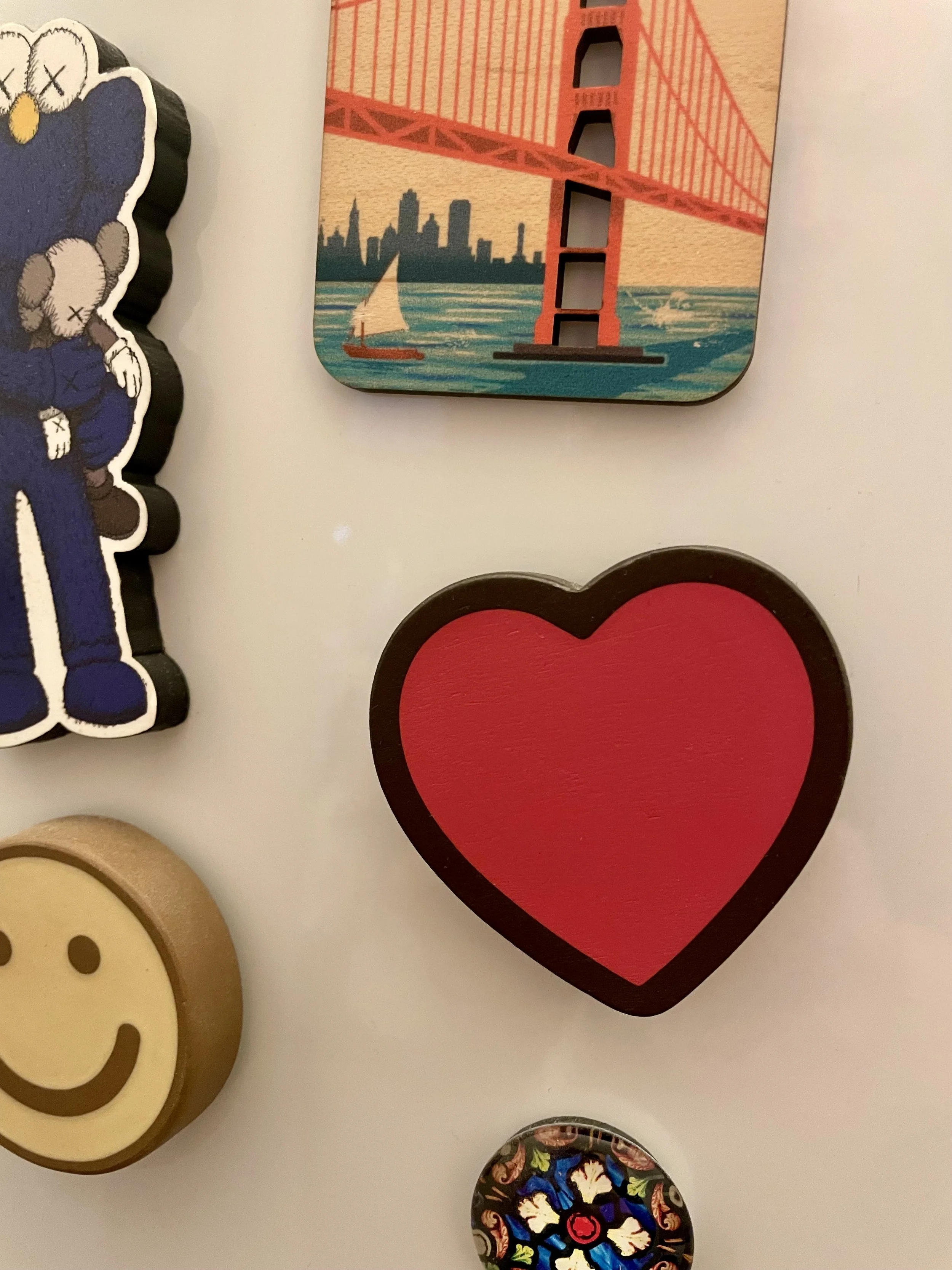 LOVE HEART - Magnet backed