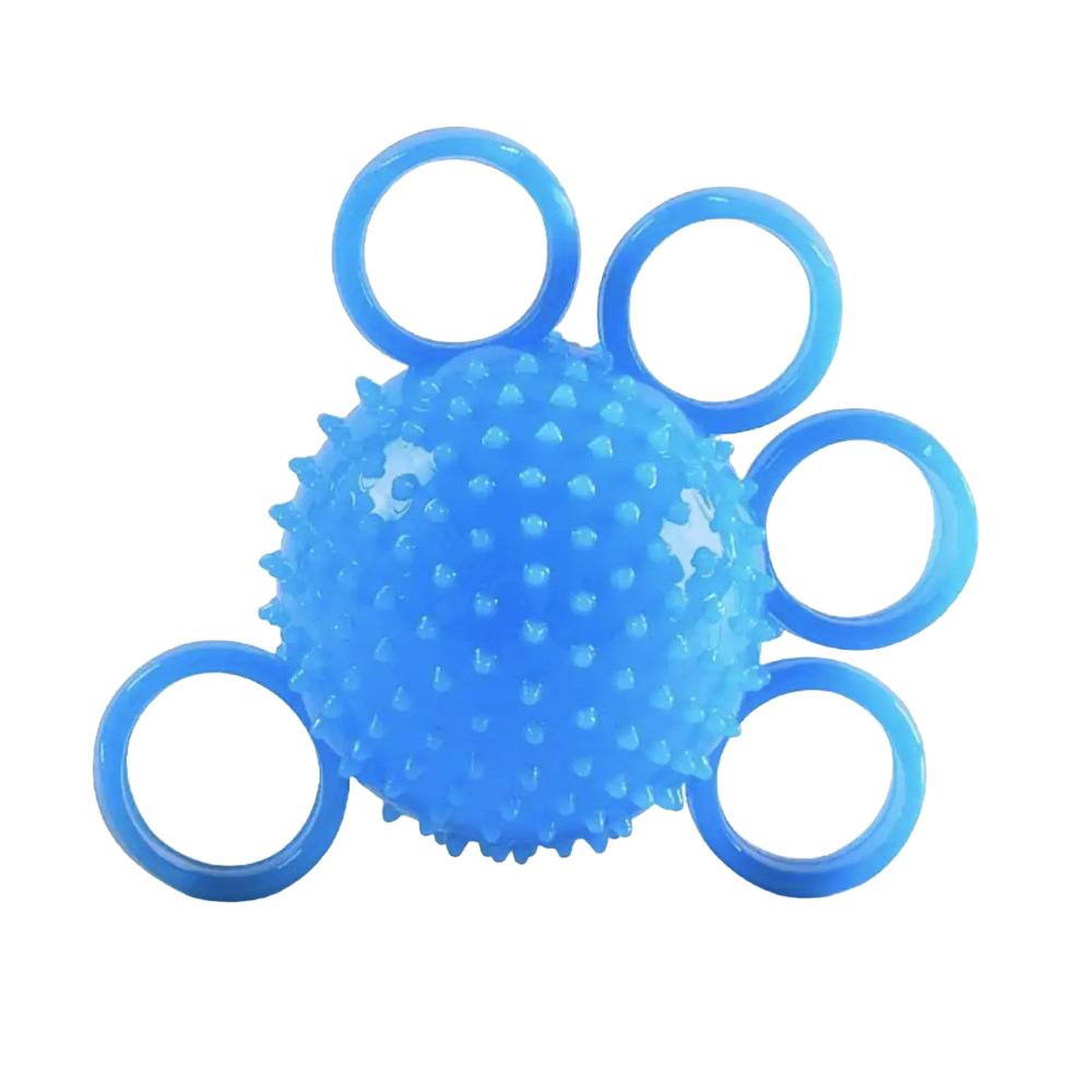 Les ballons sensoriels en silicone sont utilisés pour stimuler la préhension et activer la musculature de la main dès les premières phases de récupération après un AVC ou une intervention neurologique