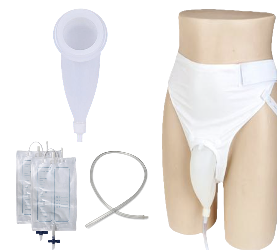 Sac urinaire réutilisable homme – entonnoir standard
