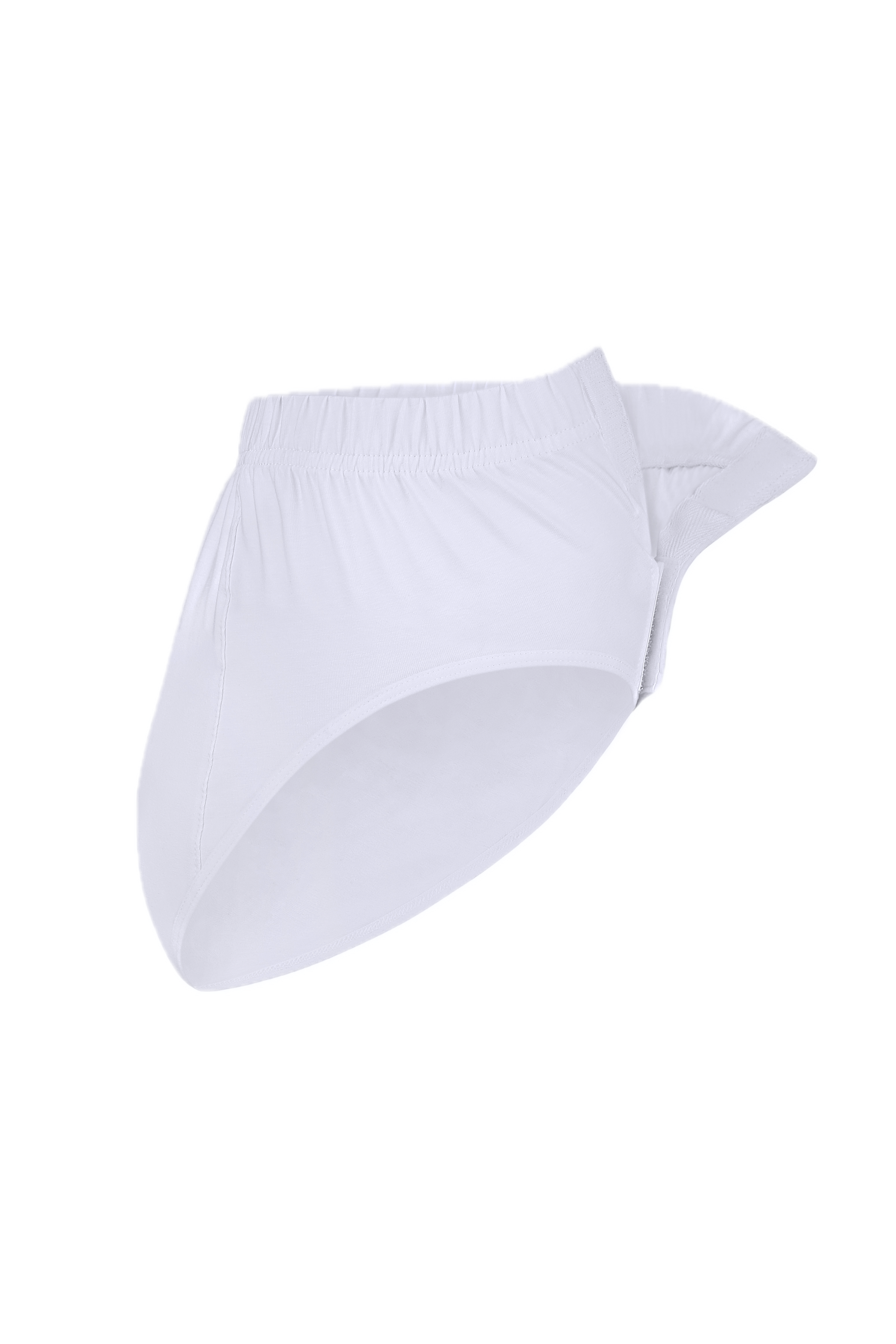 Slip velcro adapté homme – coton stretch, alité post-op6.png