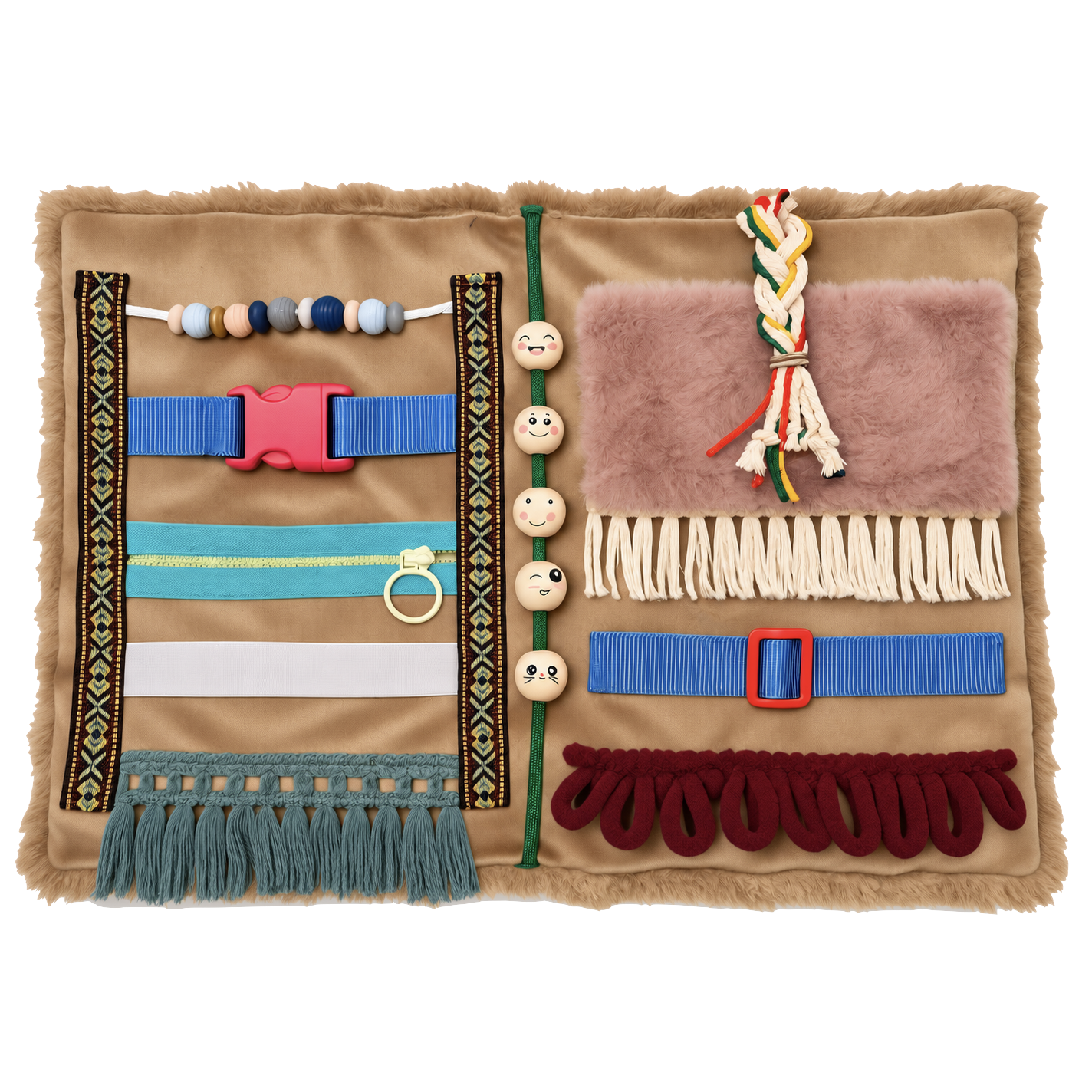 Coussin sensoriel démence — stimulation et apaisement