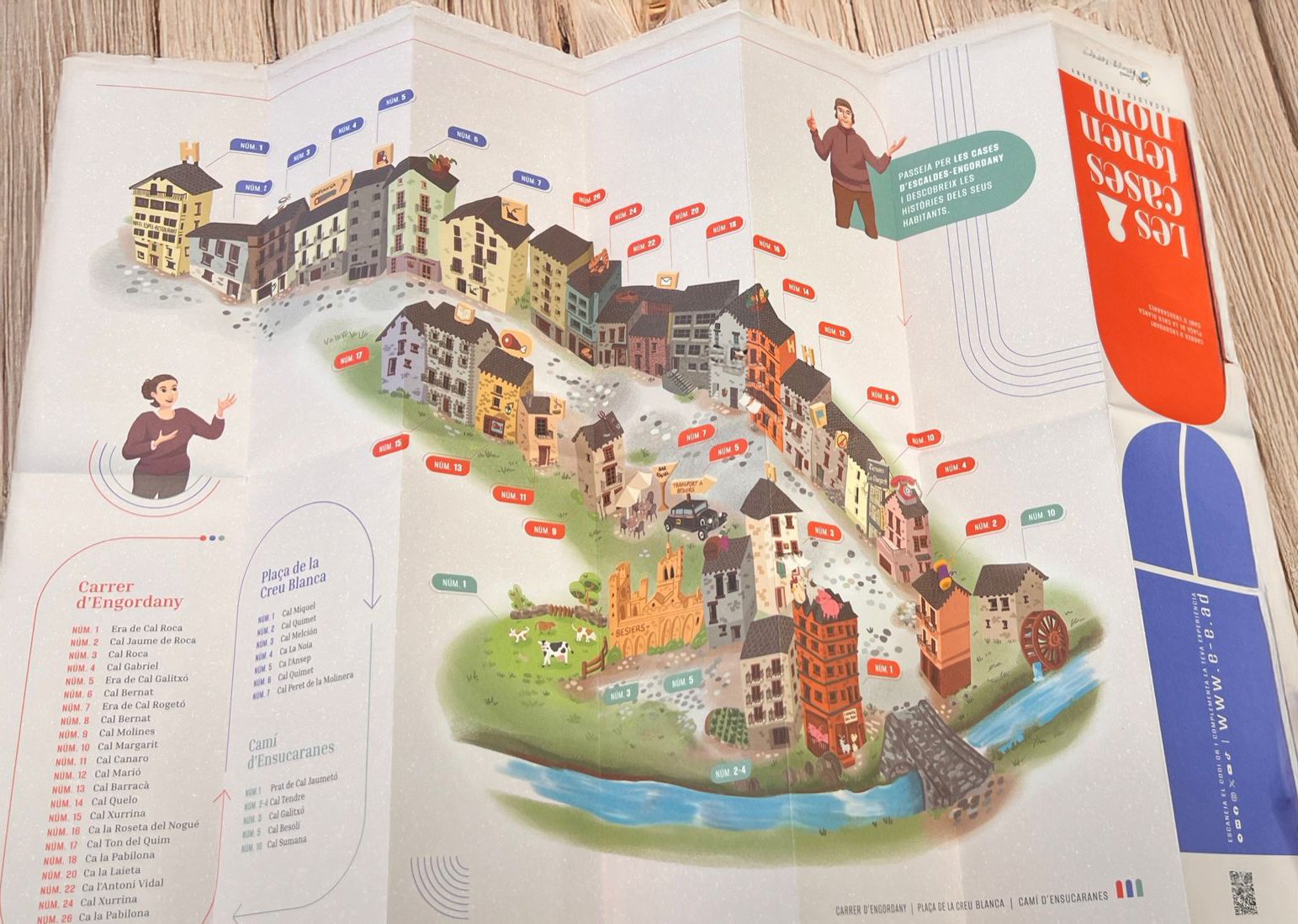 Les Cases Tenen Nom - Published 2025 (Map illustration) - Jecom Disseny