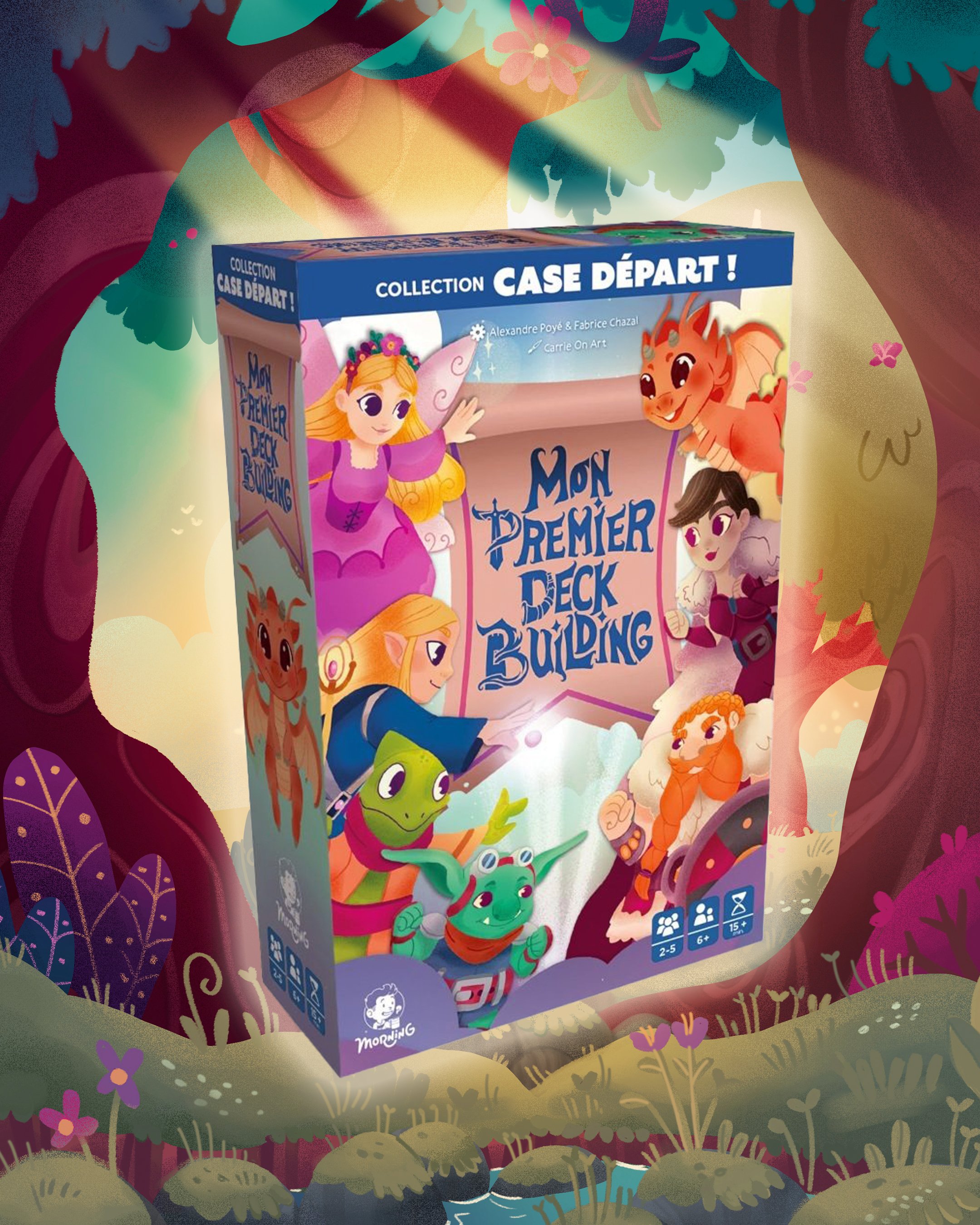 Mon Premier Deck Building — Boardgame: don't panic games  — Published November 2025