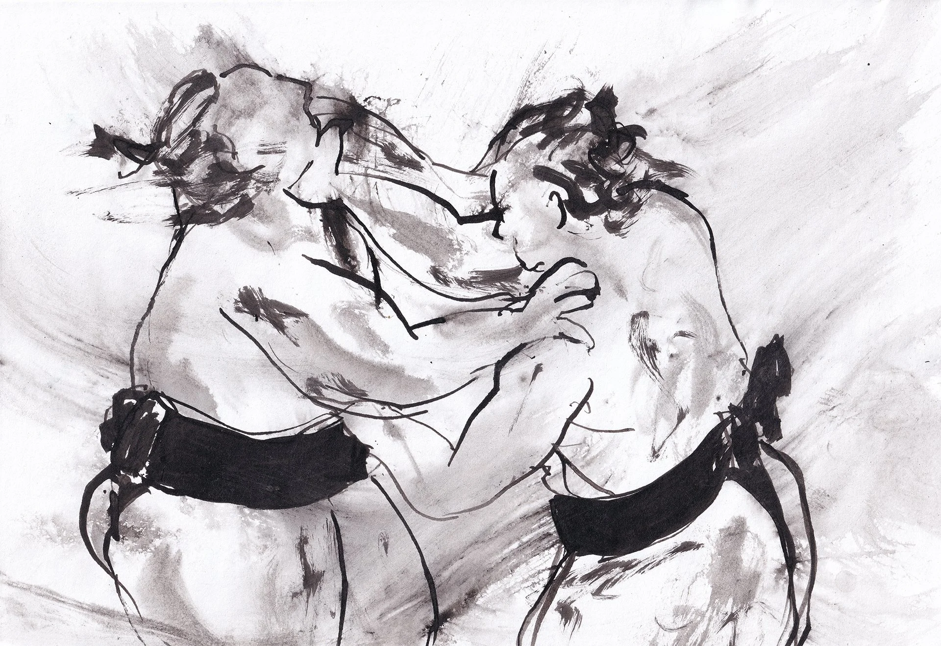 Sumo wrestlers