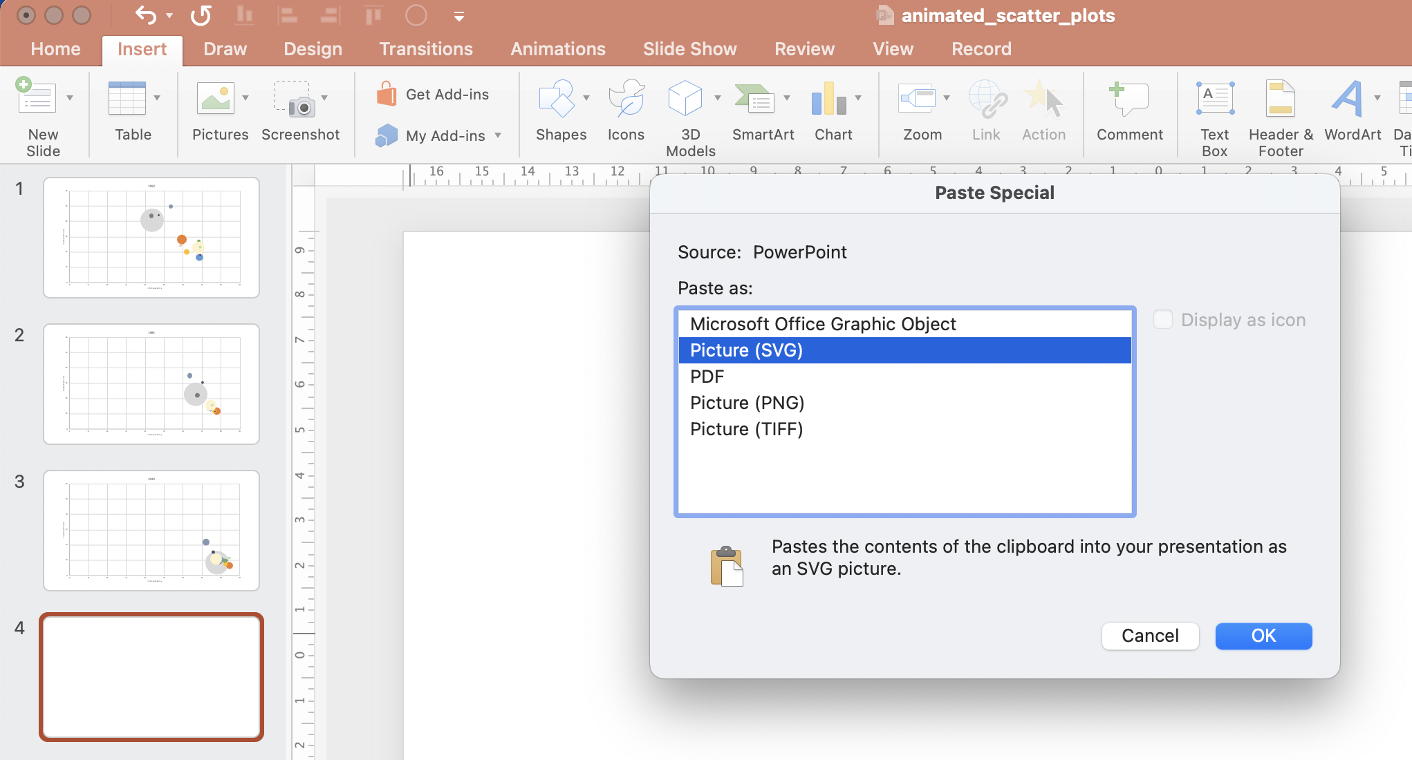 How to Animate Scatter Plot Charts in PowerPoint — Analythical by ...