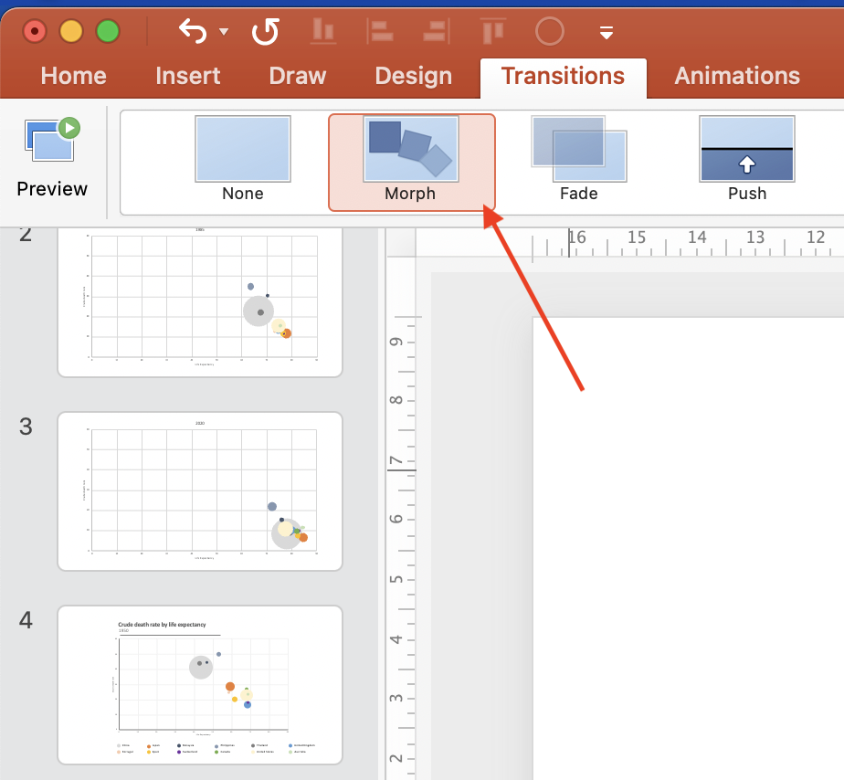 How to Animate Scatter Plot Charts in PowerPoint — Analythical by ...