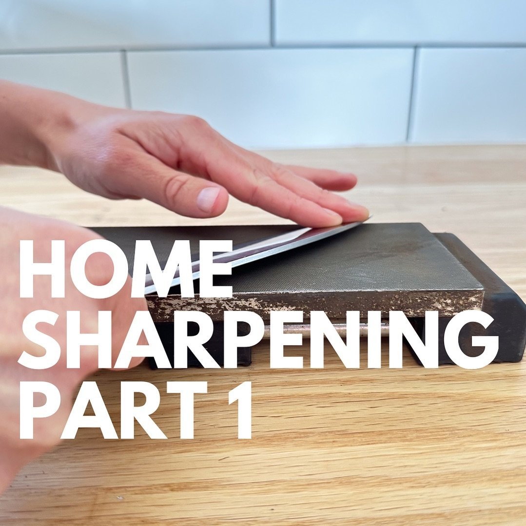 Before we start I just want to clarify that there are a MILLION and one ways to sharpen a kitchen knif3 🔪

Every maker, home cook or chef has there own way!

So, now that&rsquo;s out of the way let&rsquo;s start the first part in our home sharpening