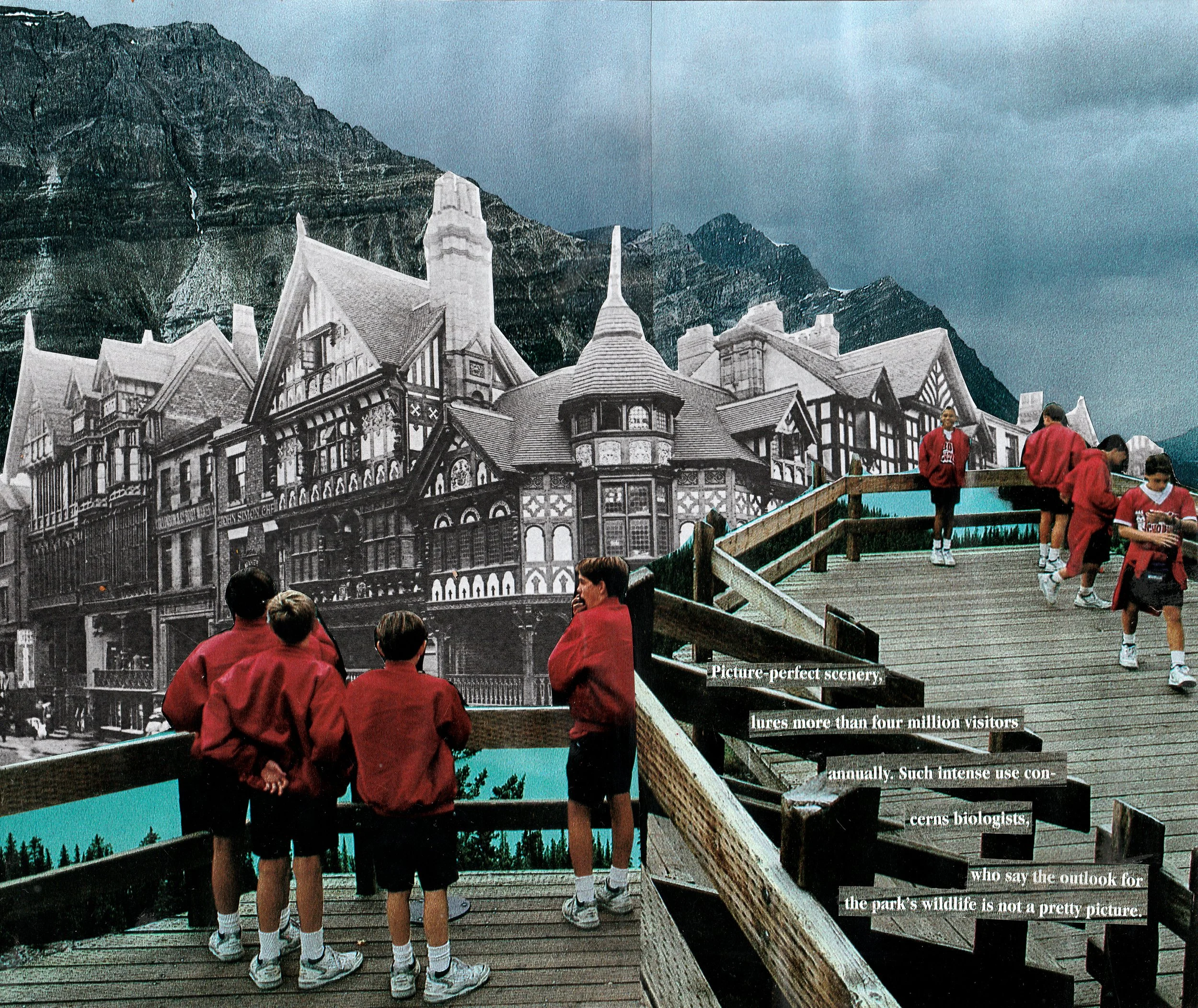Picturing High Streets (Collage, 2022)