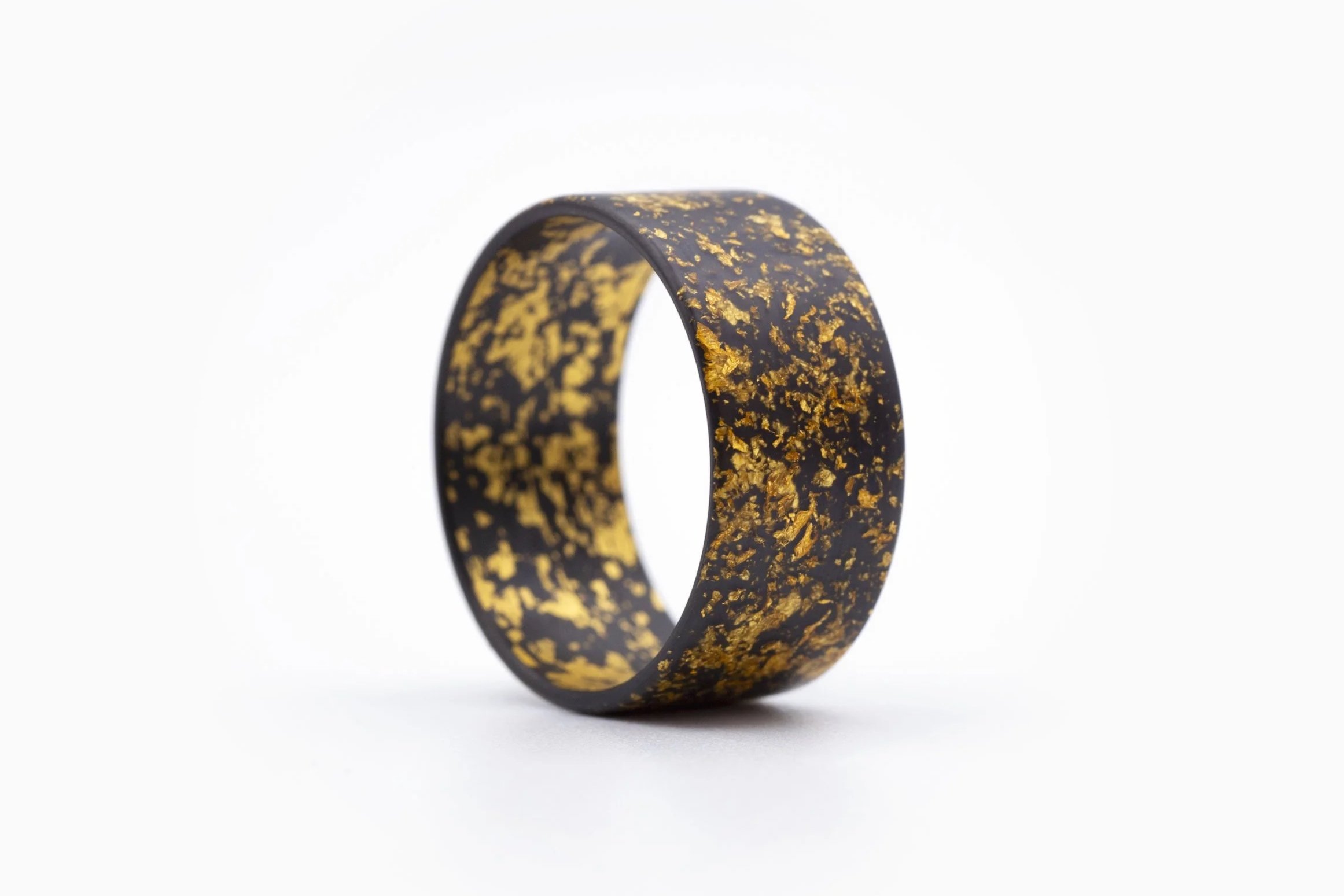 Extra Wide Signature Ring · 24k Gold