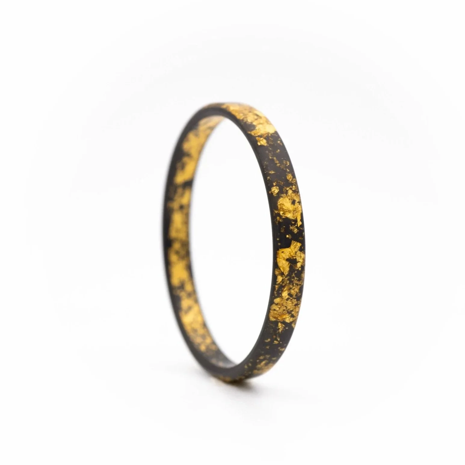 Thin Signature Ring · 24k Gold
