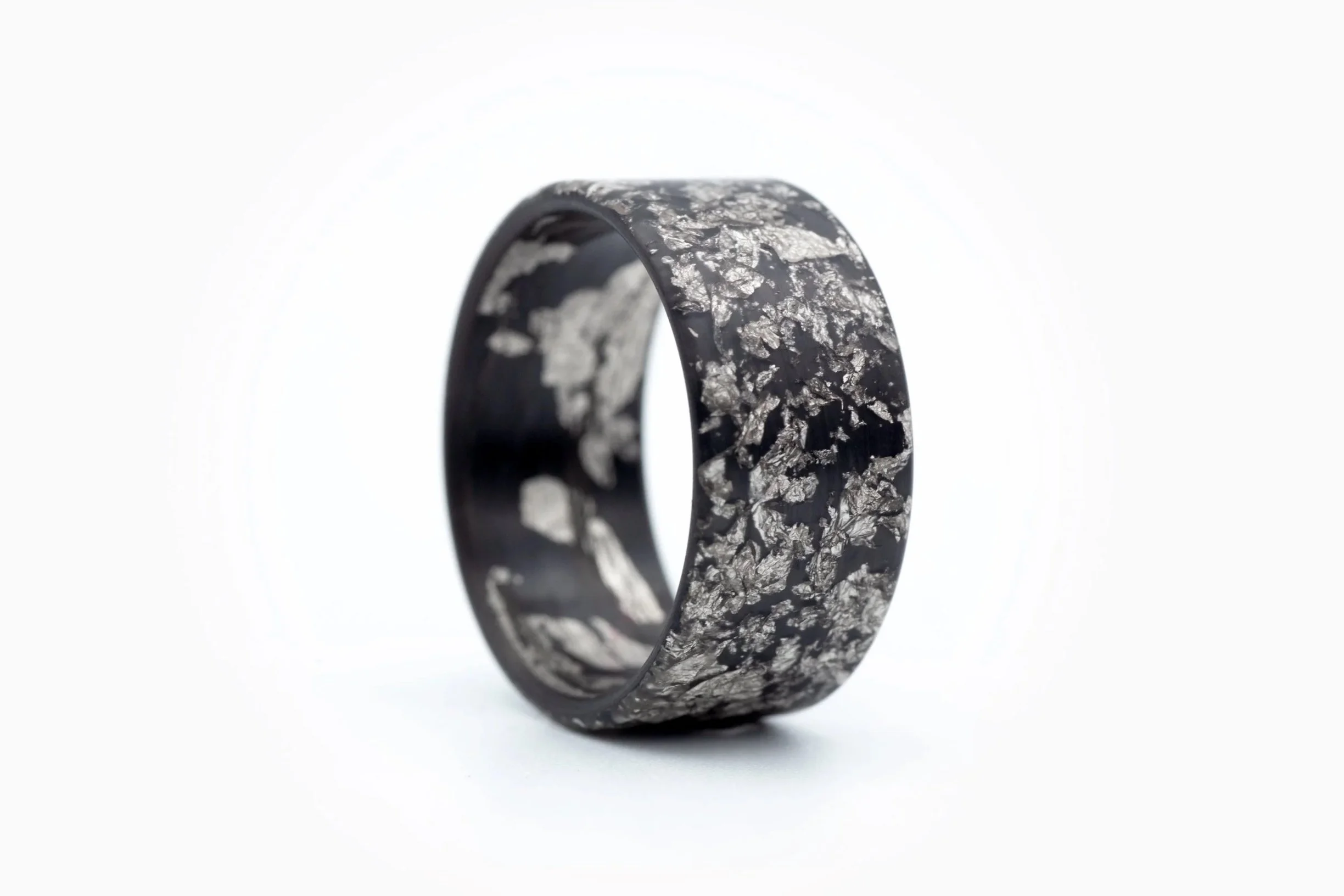 Extra Wide Signature Ring · Platinum