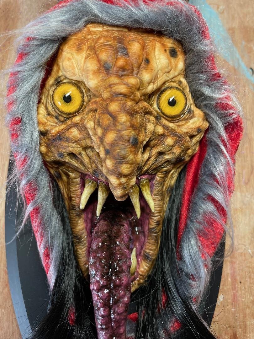 Sculpture of Krampus