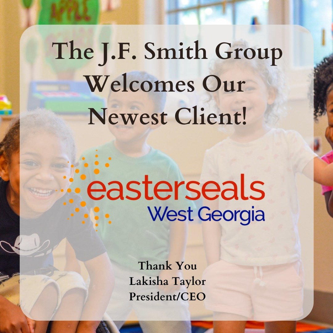 The J.F. Smith Group welcomes Easterseals West Georgia, located in Columbus, Georgia. Easterseals West Georgia provides high-quality programs and services designed to empower children and adults with disabilities to achieve their maximum independence