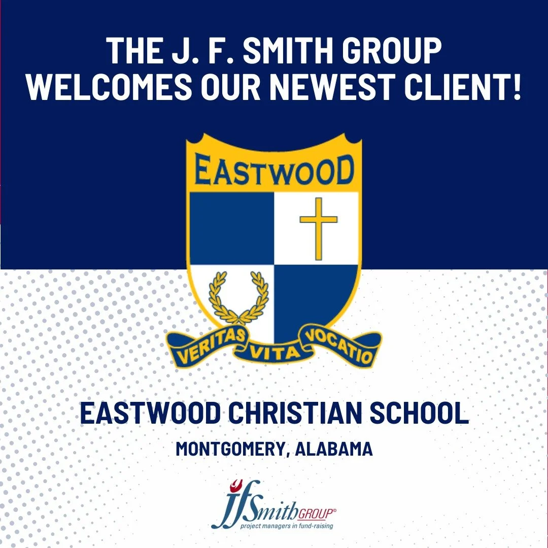 We are excited to partner with Headmaster Dr. Joel Bius and his team at Eastwood Christian School in Montgomery, AL, on an upcoming feasibility study. Launching in December, the study will gather important information to help shape the future of the 