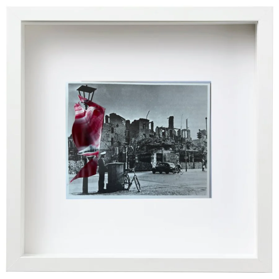 ❋ "Ecke Friedrichstraße II" // Dez. 2025 // Acrylfarbe auf Bilddruck