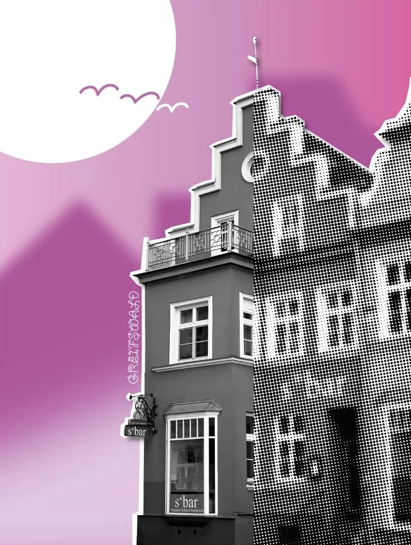❋ Fischmarkt #2 // Serie: "Allnacht & Alltag" // Erstellung: November 2023 // Fotografie + Illustration