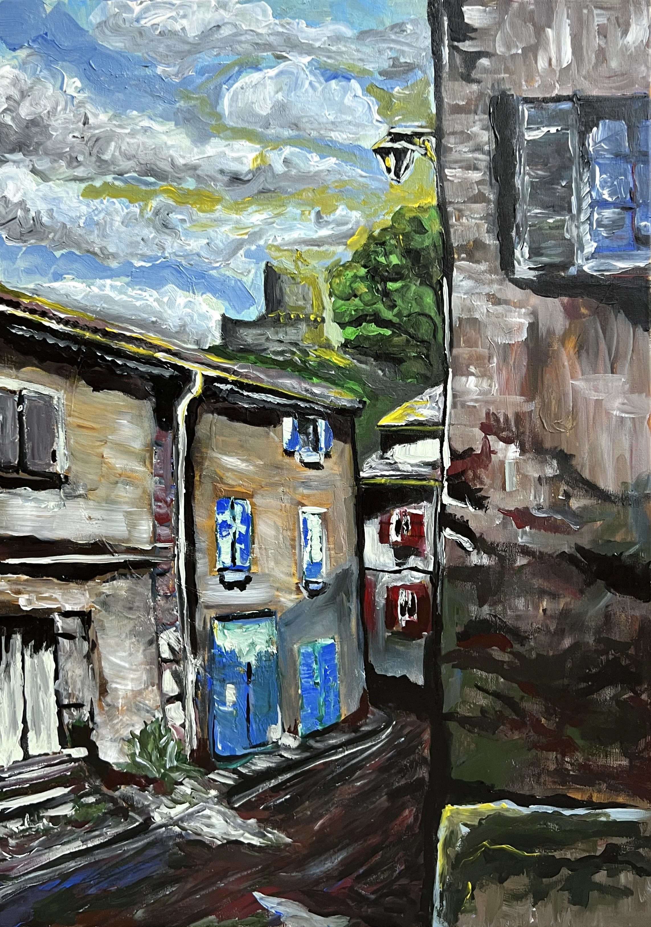 "Boulbon" Acryl auf Leinwand / 50cm x 65cm / Januar 2026