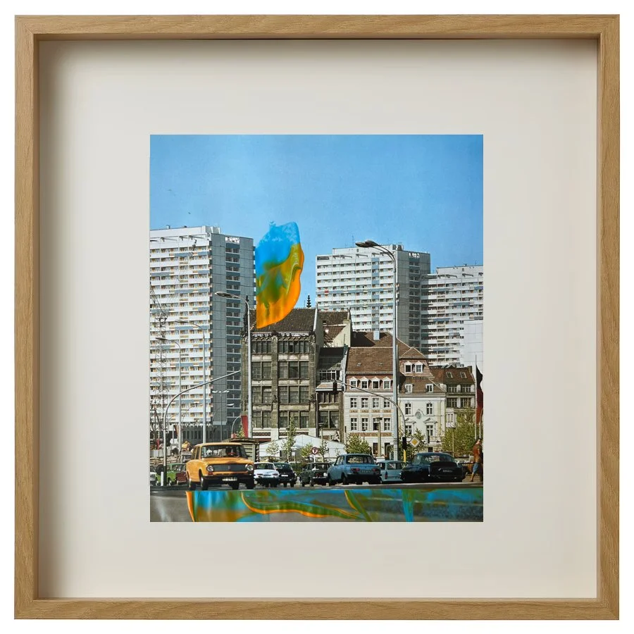 ❋ "Republiksommer III" // Dez. 2025 // Acrylfarbe auf Bilddruck