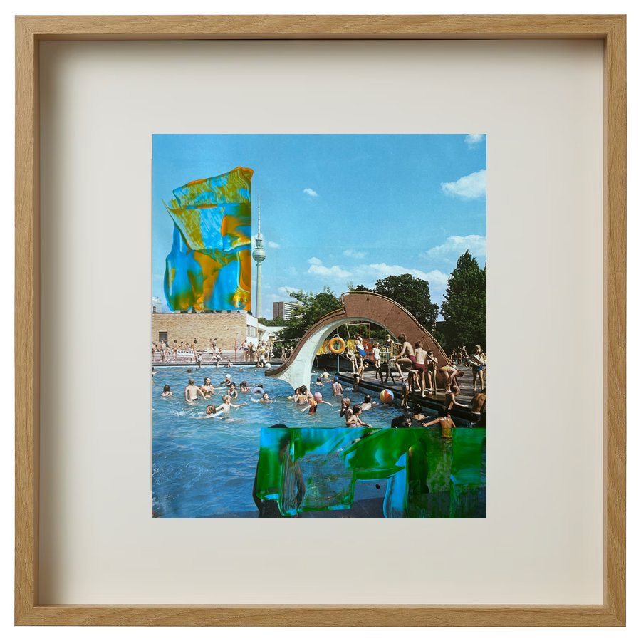 ❋ "Republiksommer I" // Dez. 2025 // Acrylfarbe auf Bilddruck