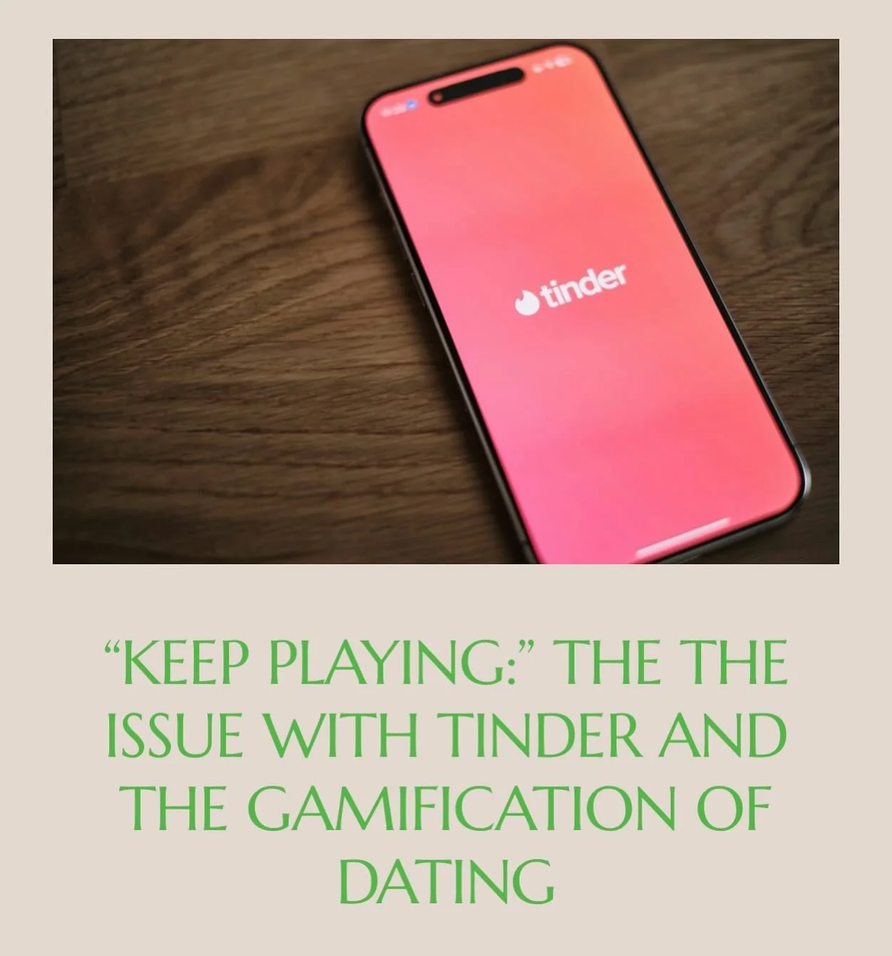Did you know Tinder was originally designed as a game for college co-eds? If you&rsquo;re having issues finding an actual relationship while using the app, you&rsquo;re not the only one&mdash; the app isn&rsquo;t meant to serve those looking for a lo