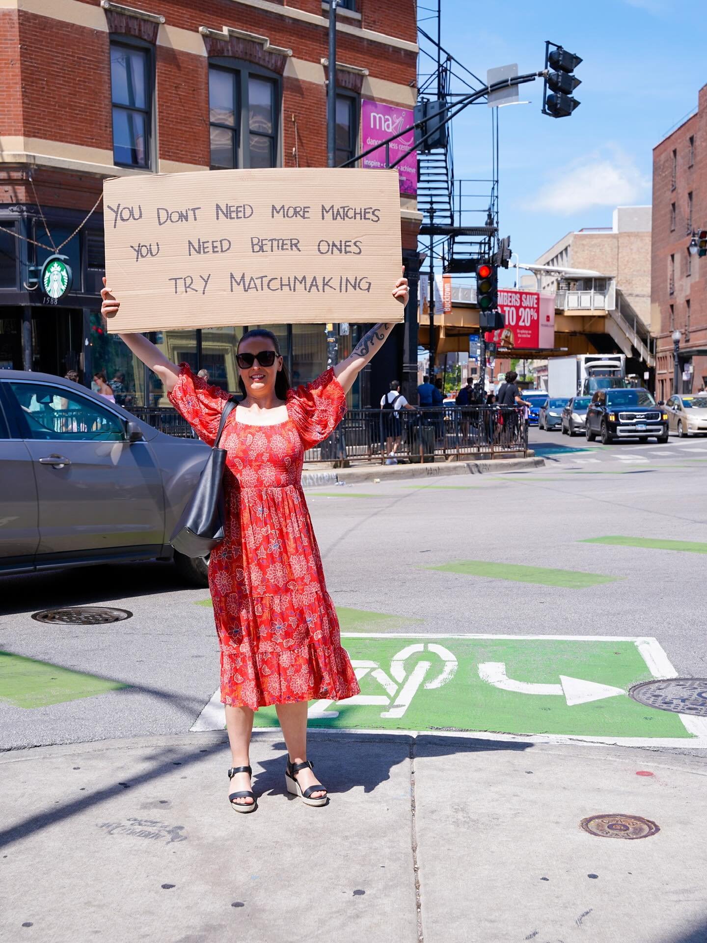 THIS IS YOUR SIGN TO TRY MATCHMAKING  The apps will give you endless matches to boost your dopamine; matchmaking curates compatible matches for you based on shared values, interests, and personality type.
If you&rsquo;re curious check out the link in