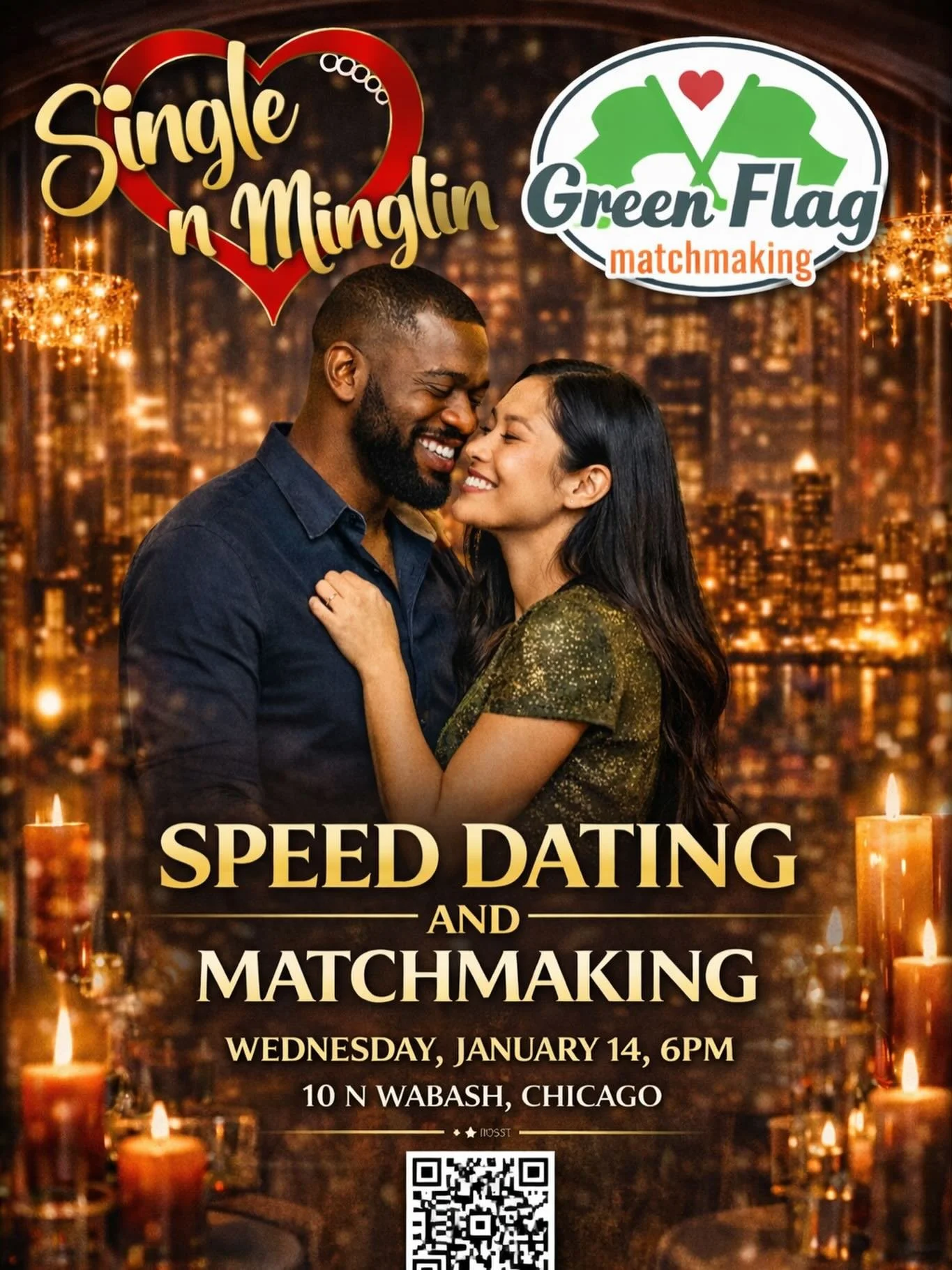 Join me &amp; @singlenminglin773 for a speed dating event like no other! All registered singles complete a compatibility quiz before a round of speed dating and then guess who they think their perfect match will be. I reveal all matches at the end of