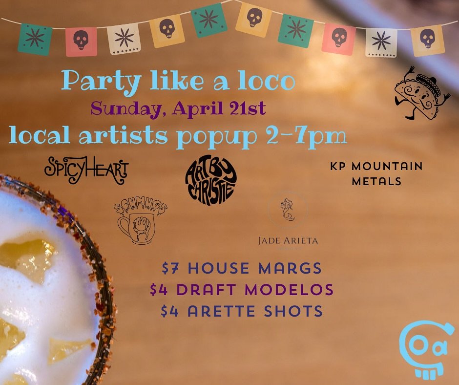 Sunday! We&rsquo;ve made some tweaks to the pop up! We are excited to host some amazing local artists from 2-7pm. Swing on down! 
.
.
#supportlocal #brecklife #breckdaily @spicyheart @kpmountainmetals @artbychristie.co @scumugs @jadearietadesigns #no