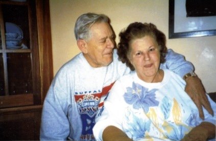Grandpa and Grandma White 