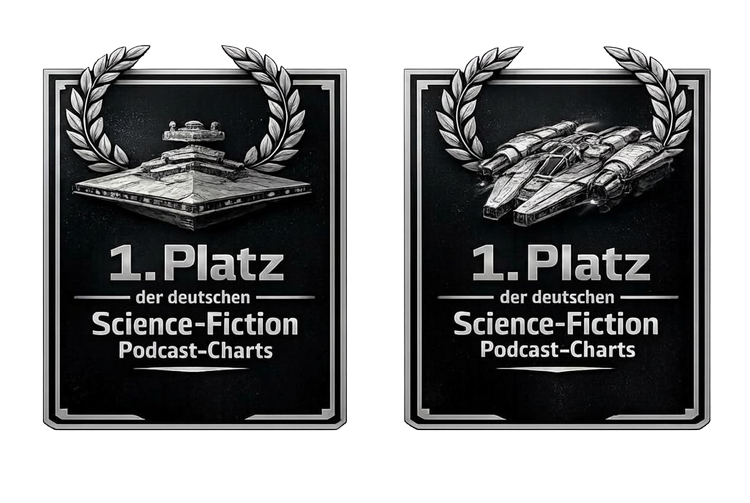 Platz 1 der deutschen Science-Fiction-Podcast-Charts