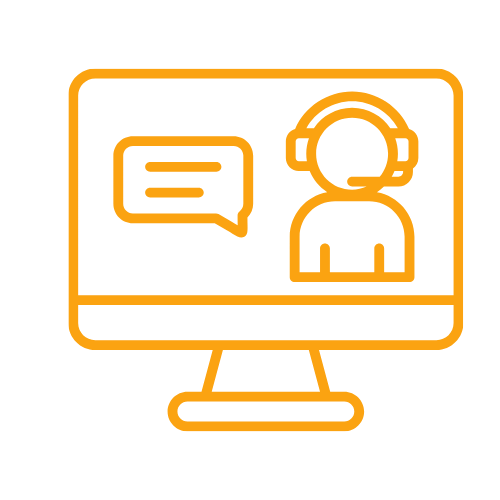 Screenshot of a Squarespace training video titled "Handover Training - Squarespace" with a sidebar showing website navigation options like Home and About Us.