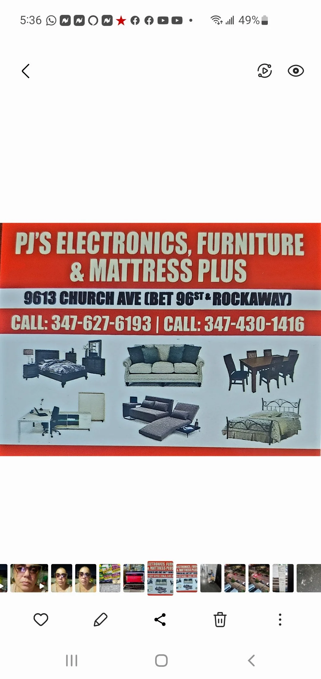 PJ'S FURNITURE, ELECTRONICS & MATTRESS PLUS