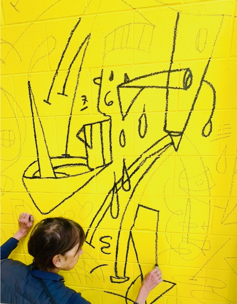 YELLOW MECHANICAL ROOM / AUSTIN TEXAS