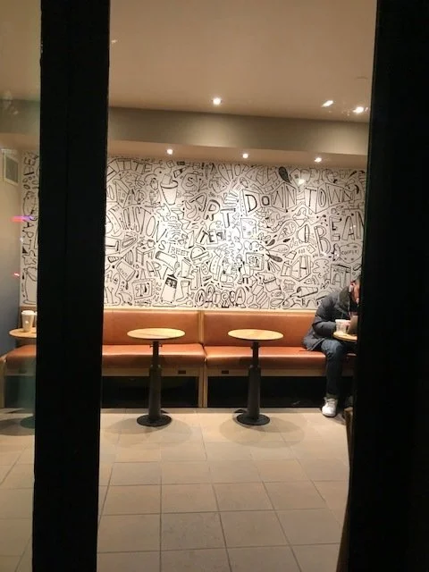 Katie Merz, Starbucks, SoHo, New York