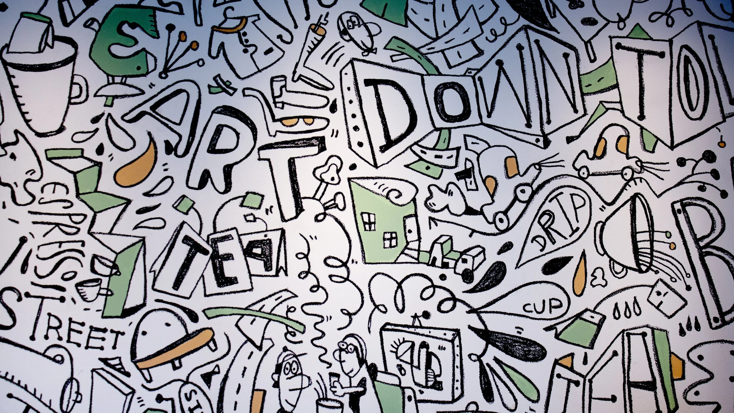 Katie Merz, Starbucks, SoHo, New York