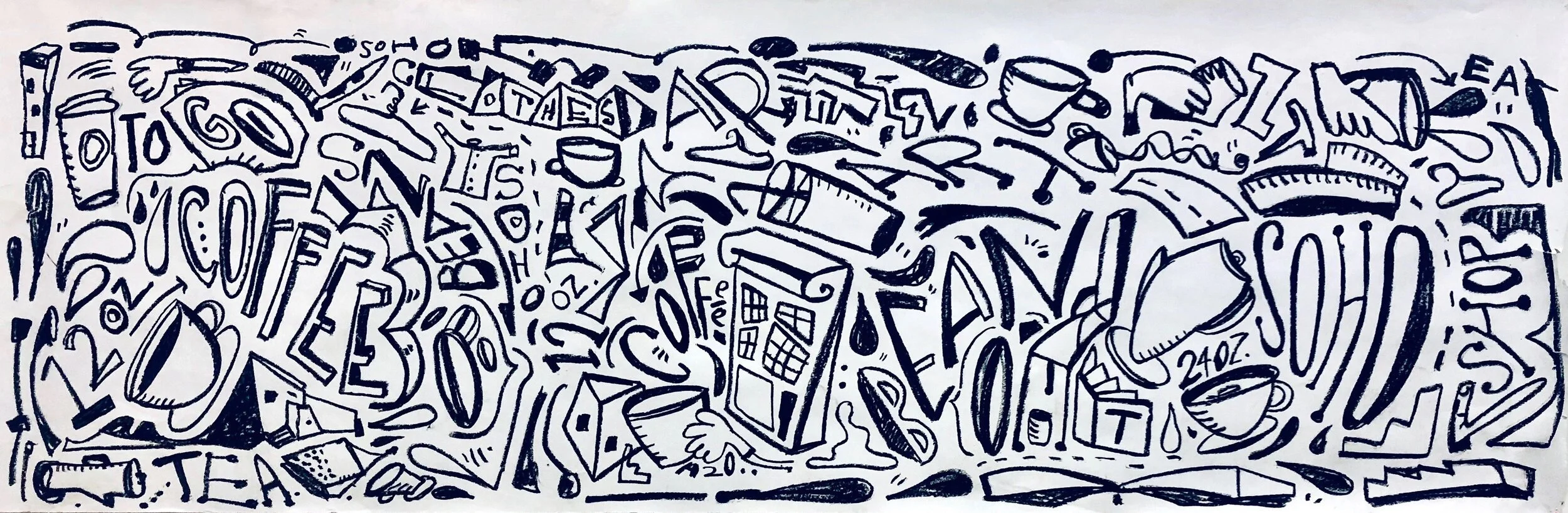 Katie Merz, Starbucks, SoHo, New York