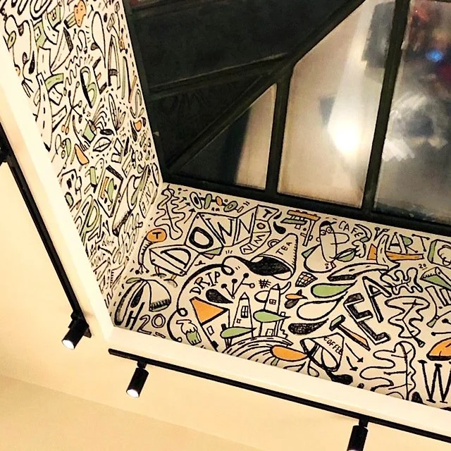 Katie Merz, Starbucks, SoHo, New York