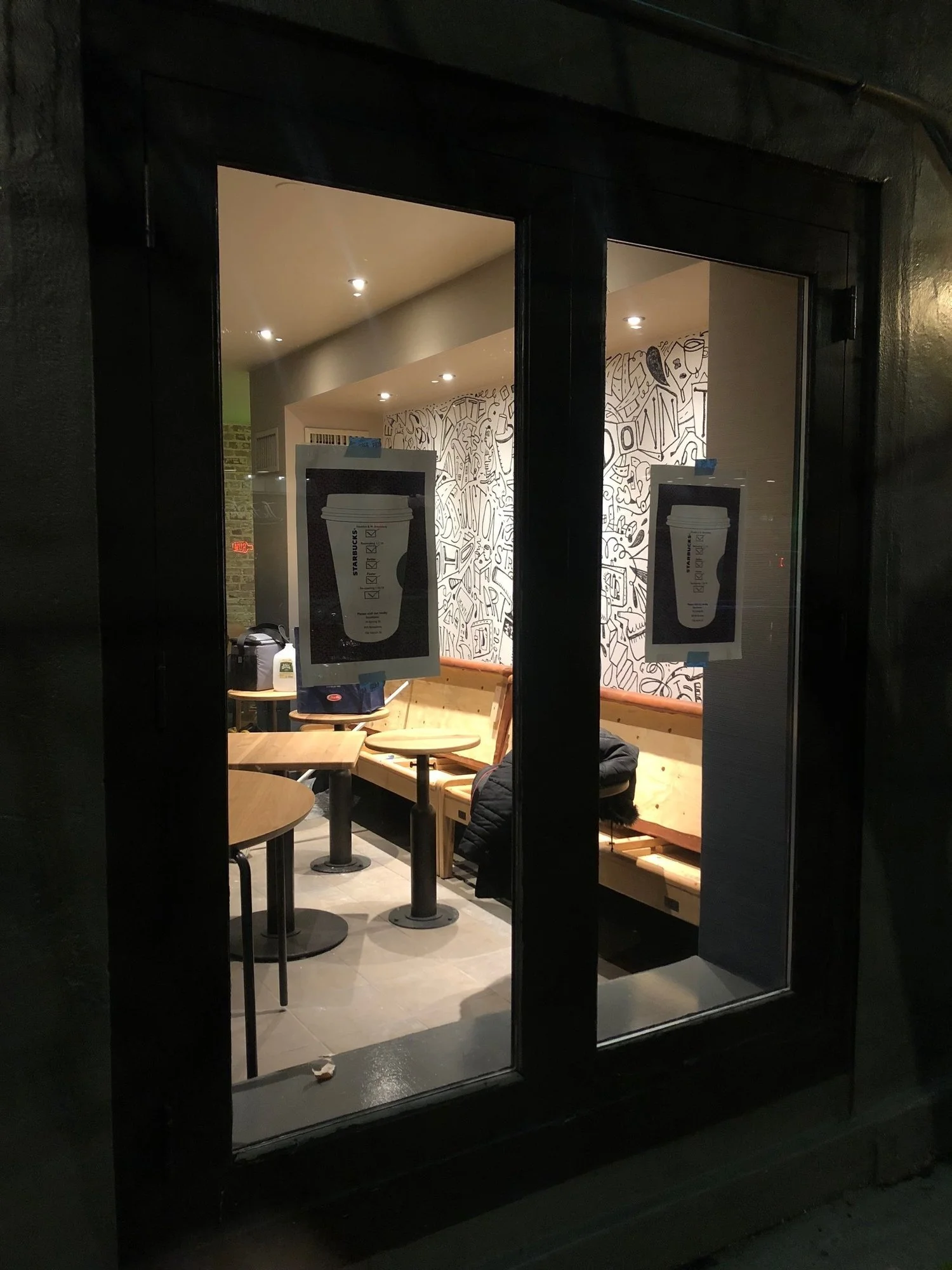 Katie Merz, Starbucks, SoHo, New York