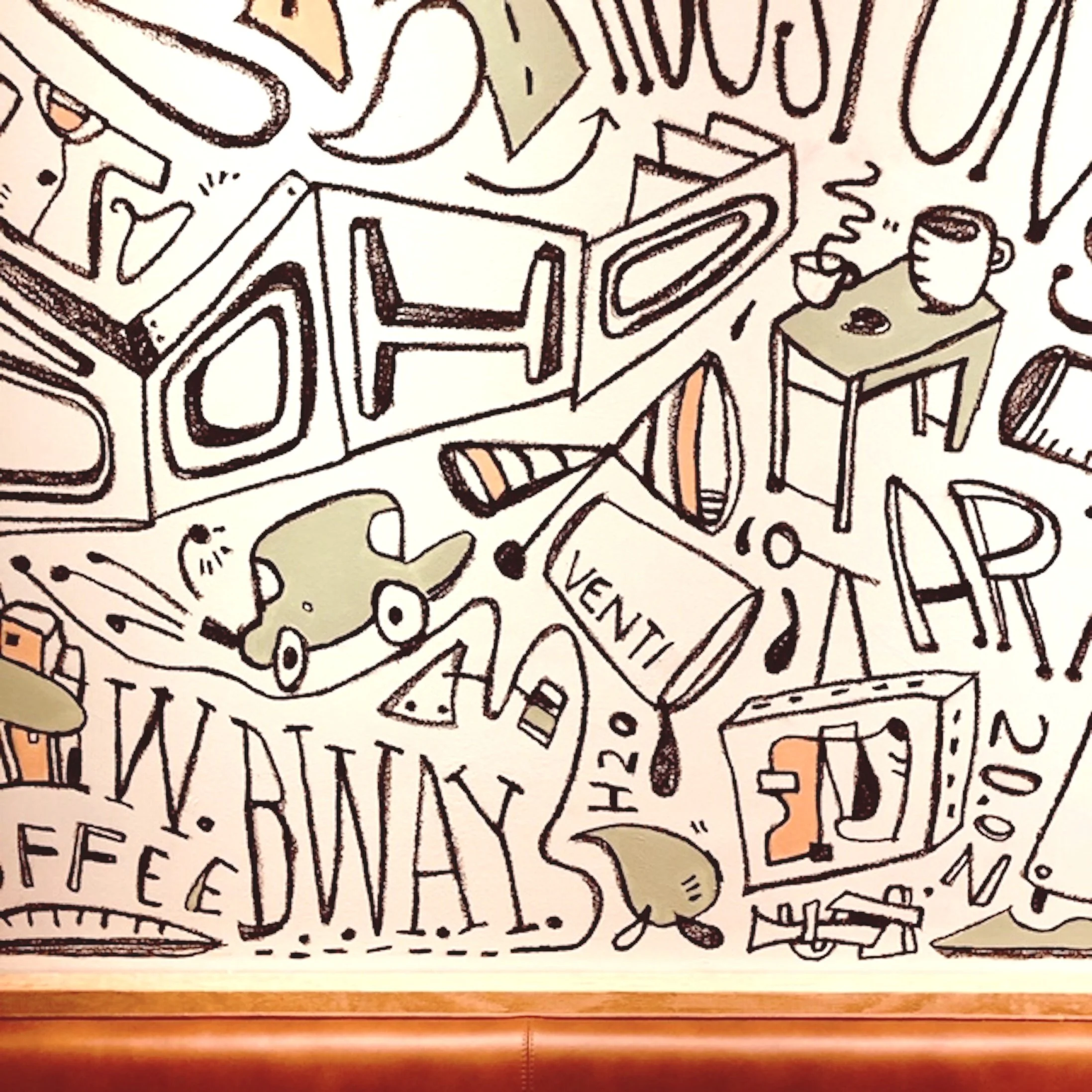 Katie Merz, Starbucks, SoHo, New York