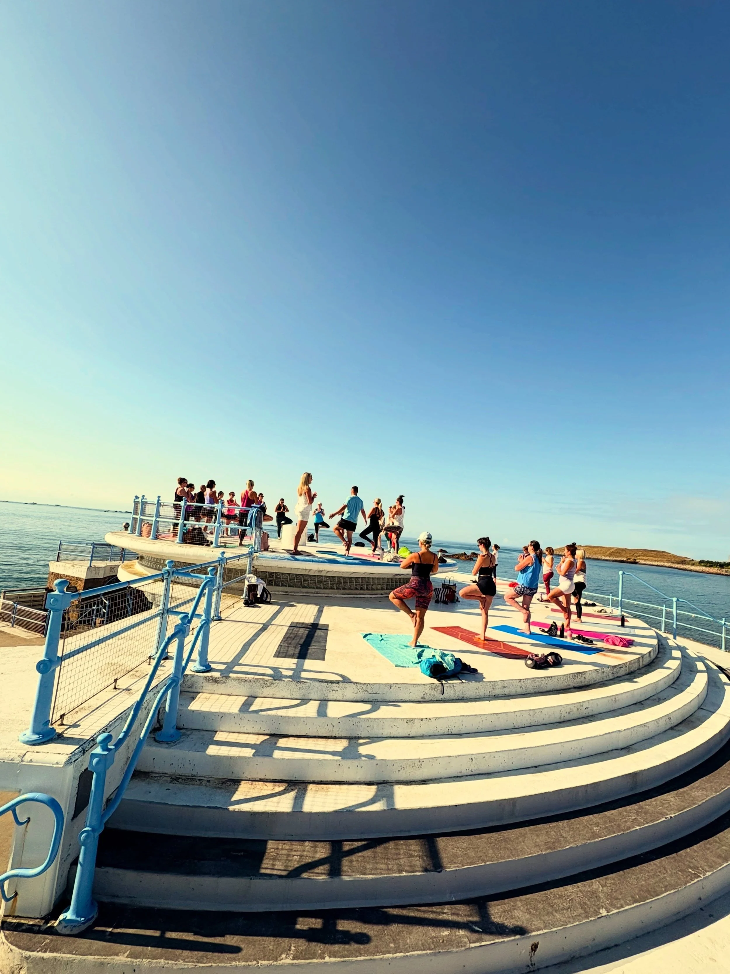 Sunrise yoga is back at the Lido 🌅🧘&zwj;♀️

Now the weather&rsquo;s warming up, we&rsquo;re taking flow back outdoors 🙌

Join us this Friday at 7:30am for a 45-minute energising sunrise session by the water.

✨ Fresh air
✨ Ocean views
✨ Good vibes