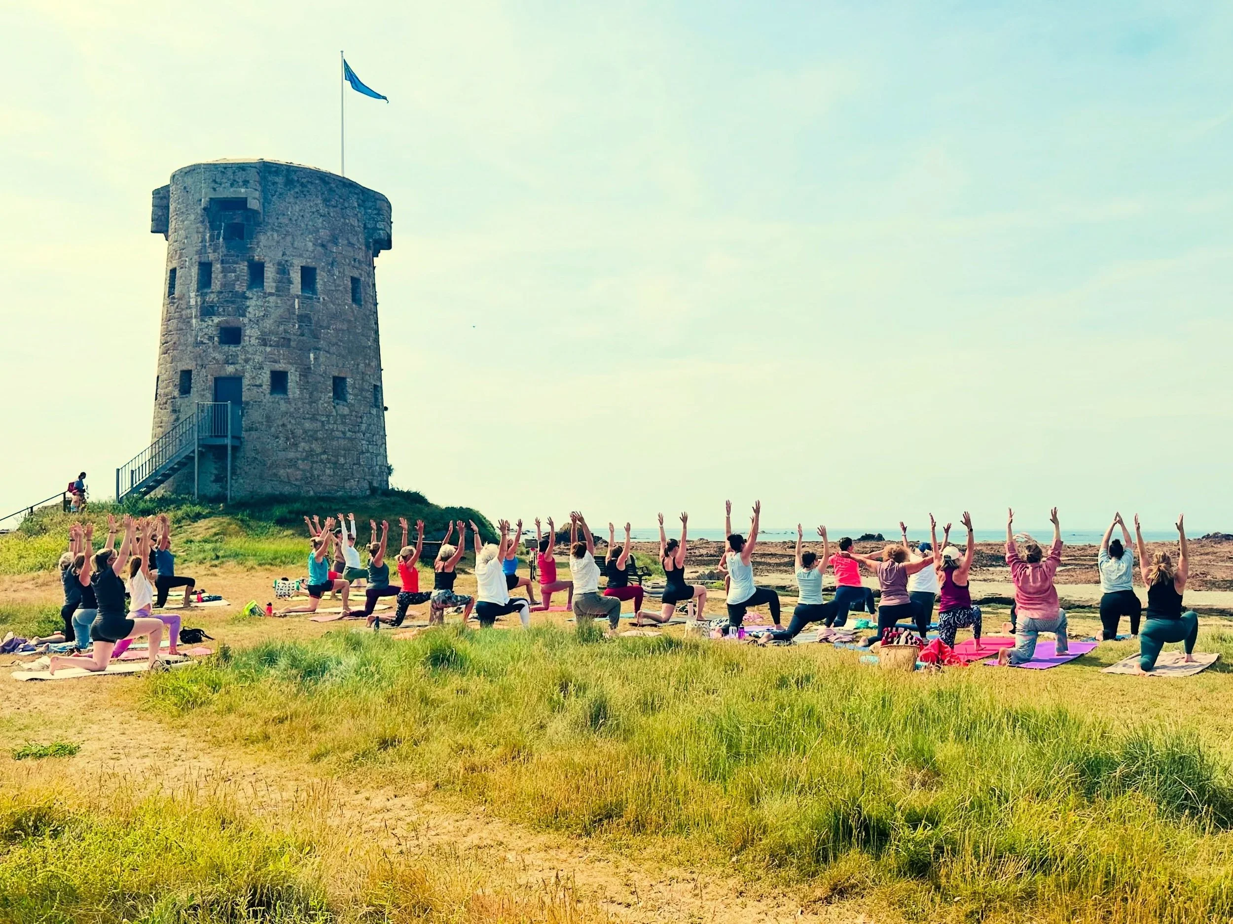 Join us for a special outdoor yoga and meditation gathering as we celebrate the upcoming opening of Fourthzone, a unique new wellbeing space designed to help you move, breathe, connect and thrive @fourthzonejersey 

📍 La Hocq, St Clement, Jersey
📅 